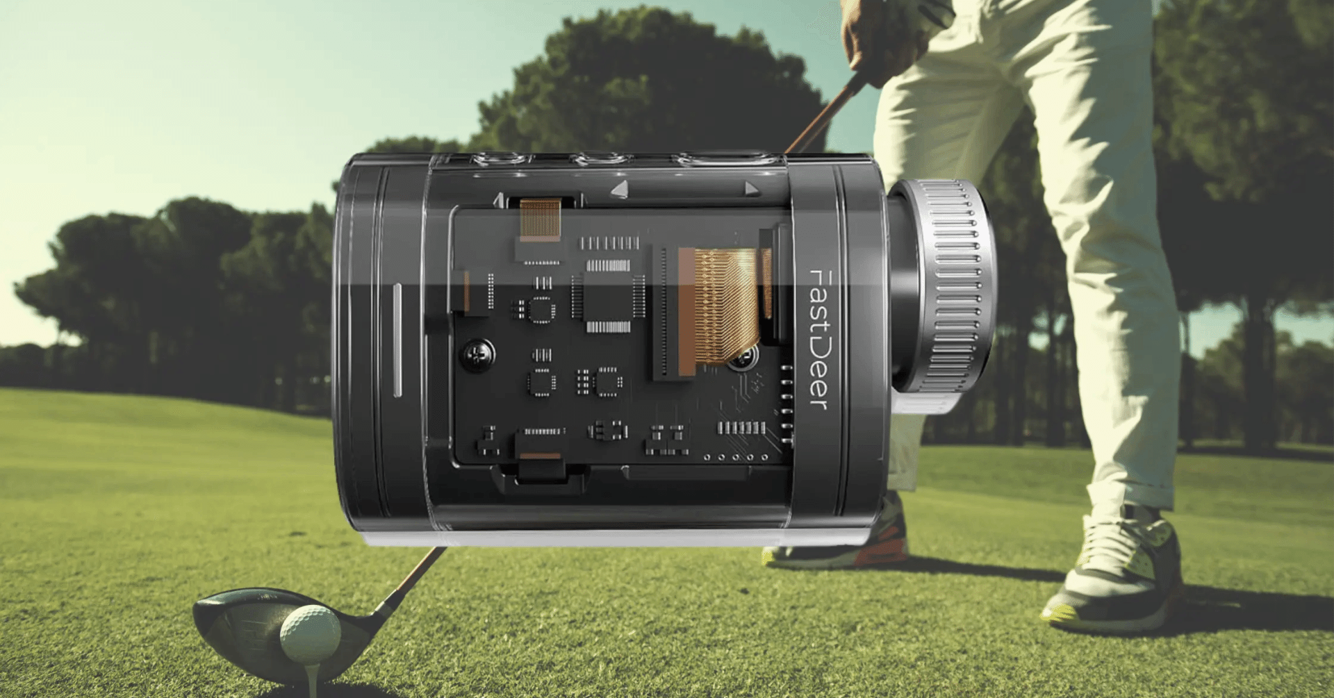 FastDeer C2 ゴルフ距離計レビュー｜0.02秒の高速測定とTOF技術が