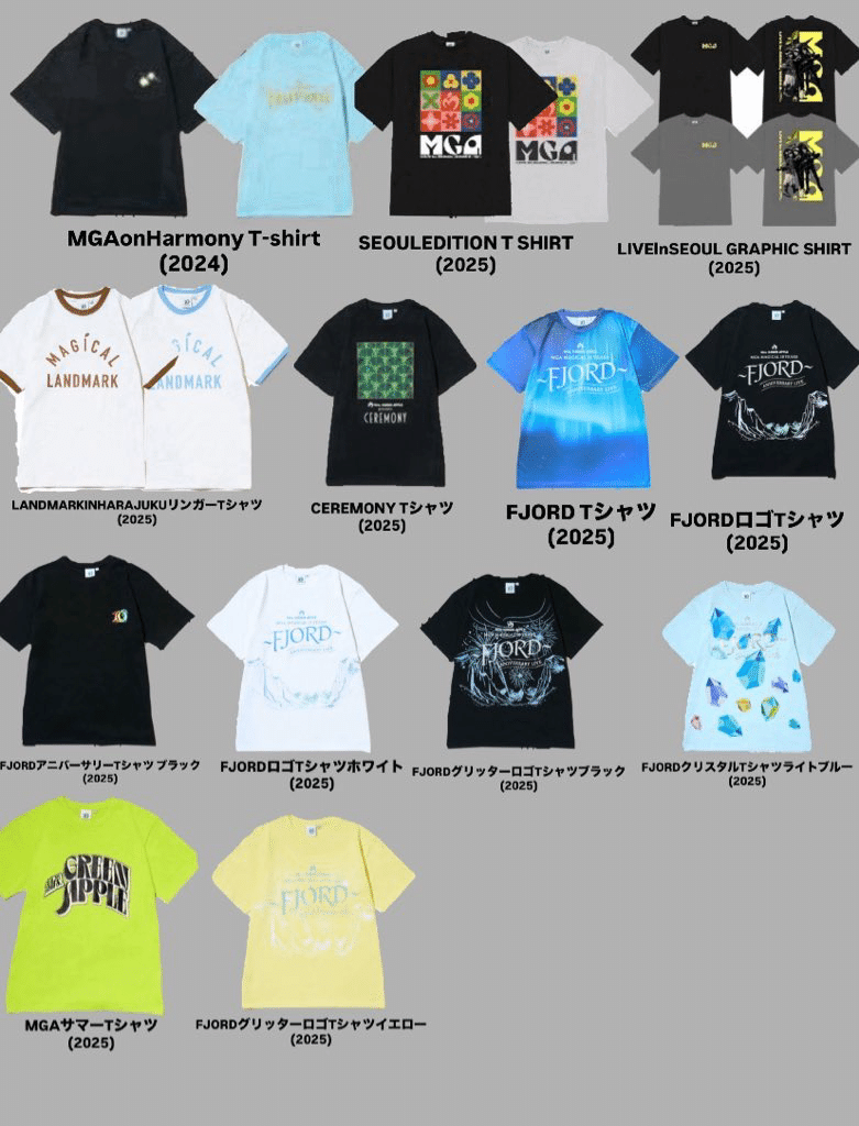 ミセスグリーンアップル サマーTシャツ2025 大きいサイズポップアップ