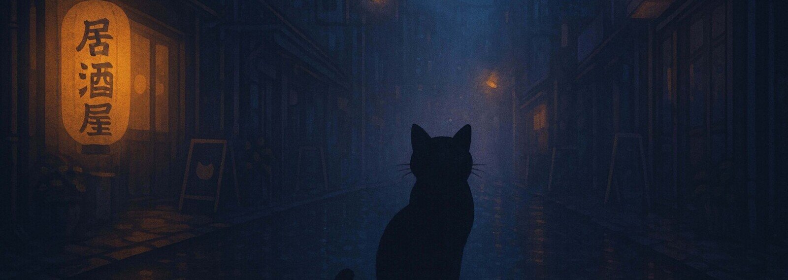 アクリル画 猫のハロウィンナイト満月の夜 F4 アクリル画 猫のハロウィンナイト満月の夜 F4 夜の路地裏の猫