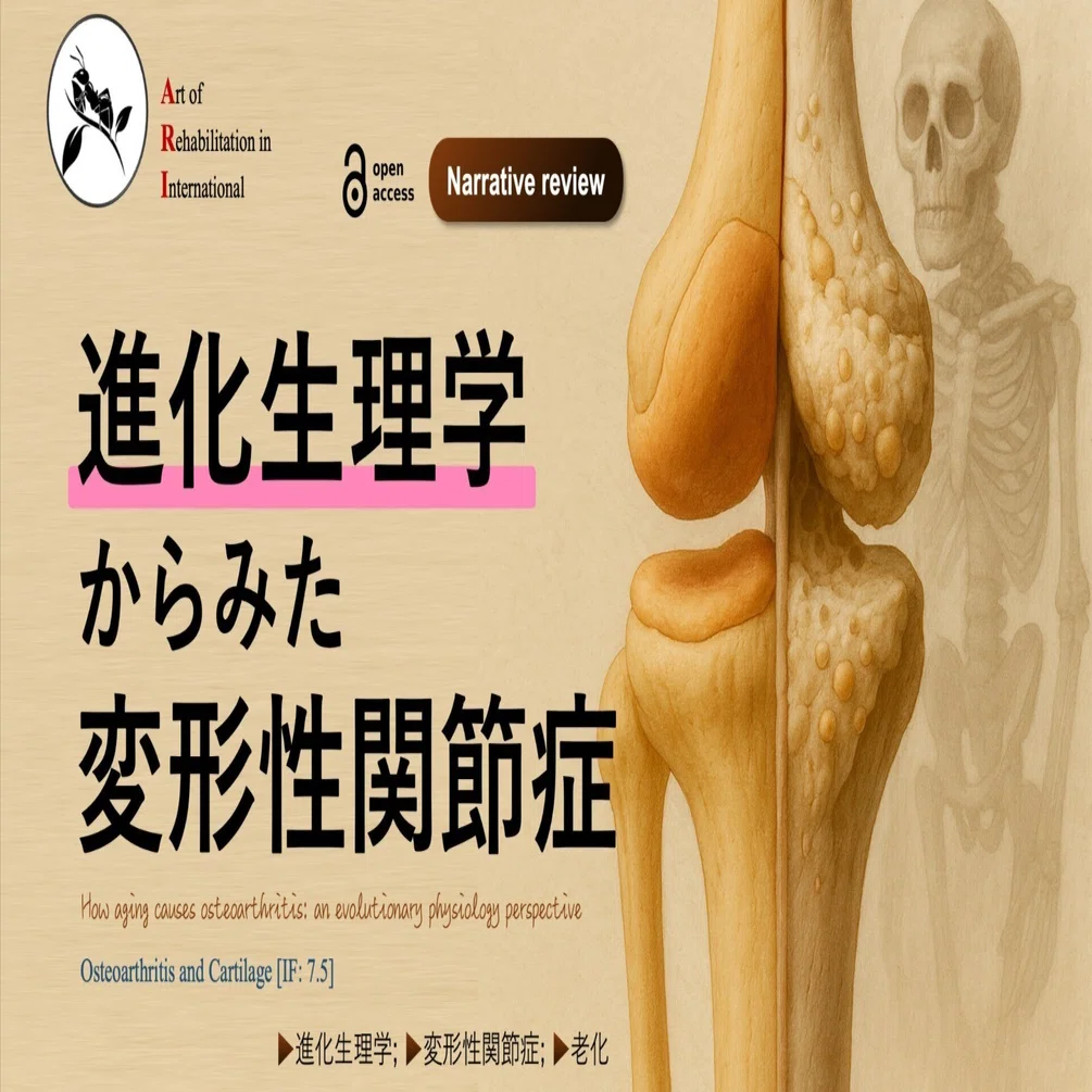進化生理学”からみた変形性関節症｜Super Human | 理学療法士／保健学