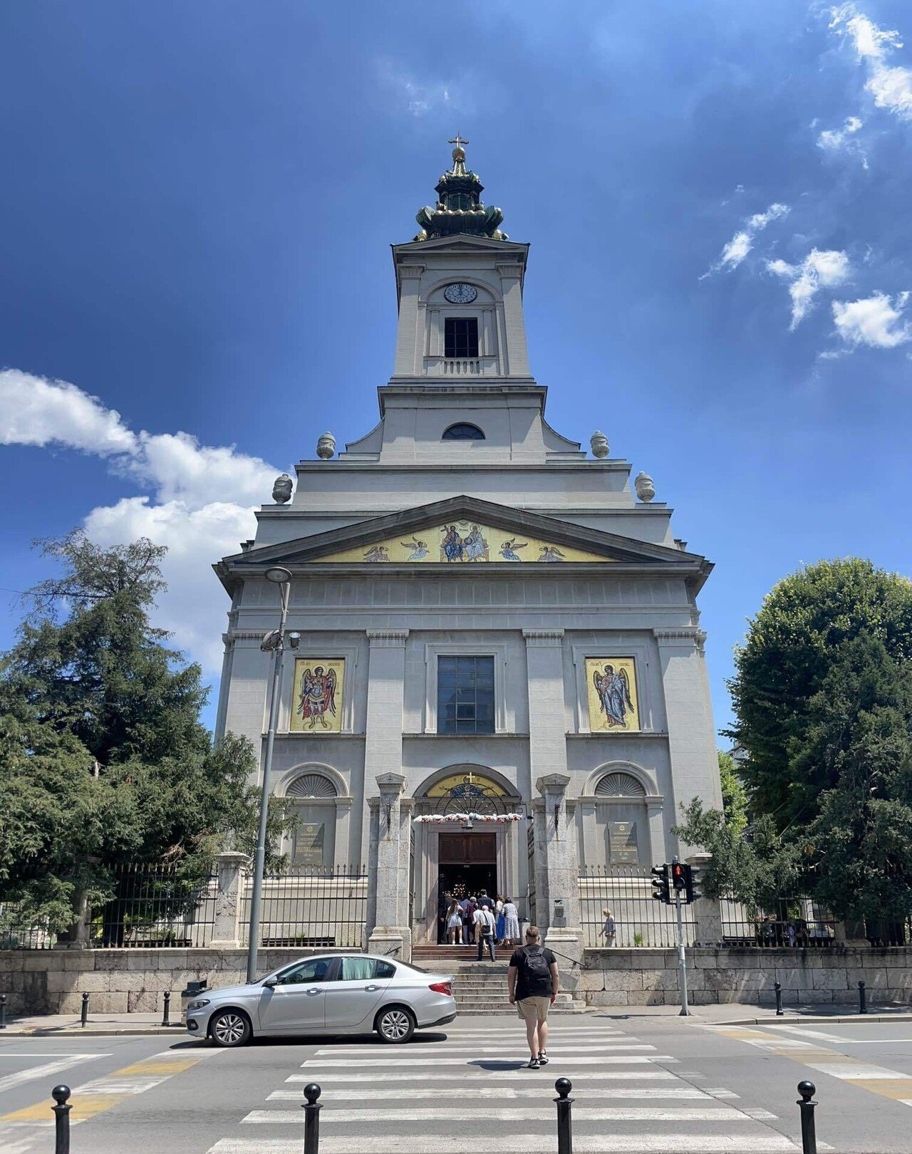 ヨーロッパの旅 ベオグラード有名建築物のNATO軍空爆前後と、市内観光