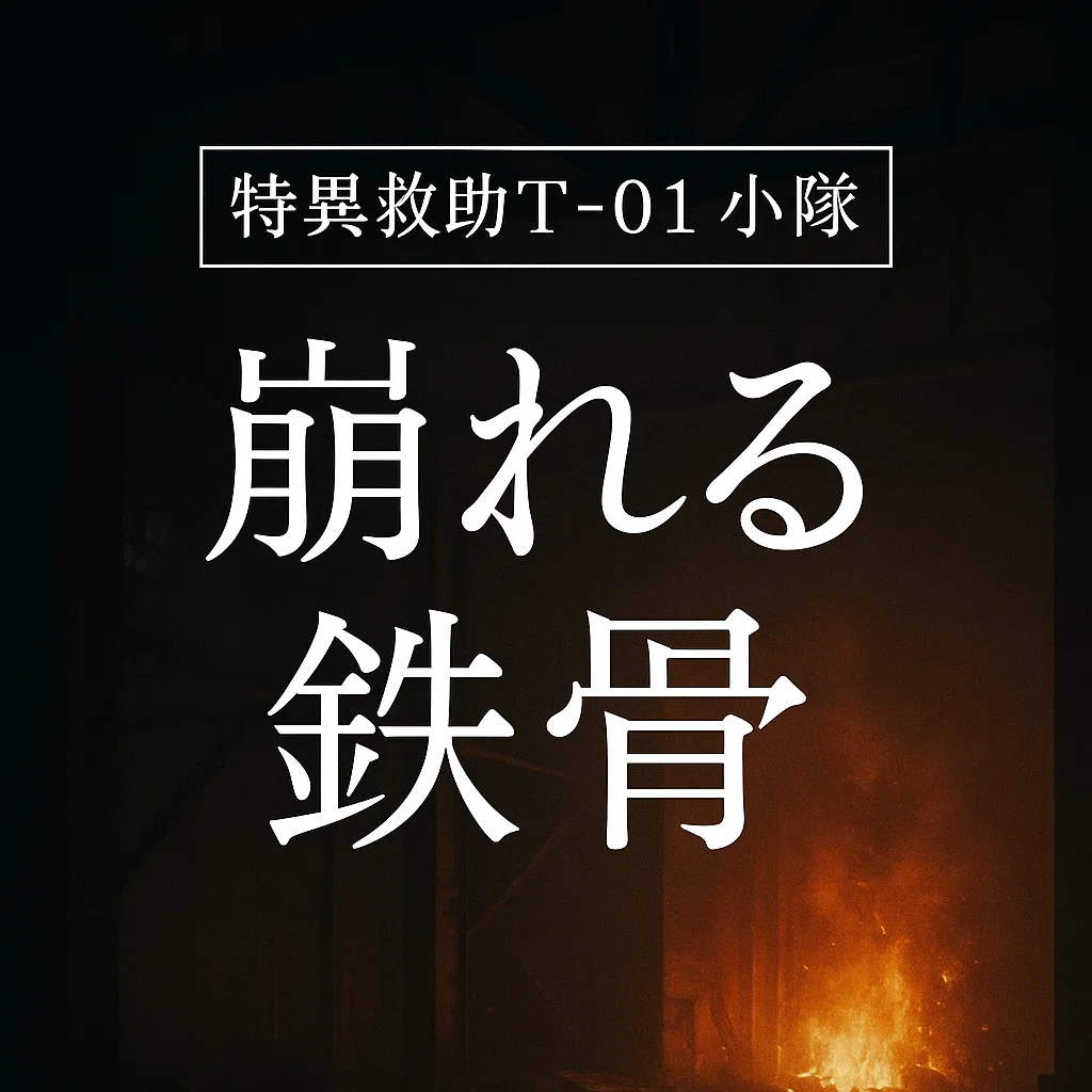 Special Rescue T-01 Squad 'Collapsing Steel' [Part 1]｜ネジニキ