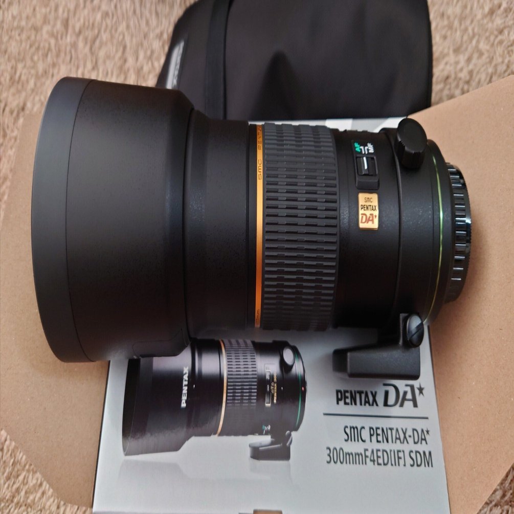 PENTAX-DA★ 300mm F4ED [IF] SDM 箱無し smc PENTAX-DA☆300mmF4ED[IF] SDM 買って見た！｜オホーツクカメラ