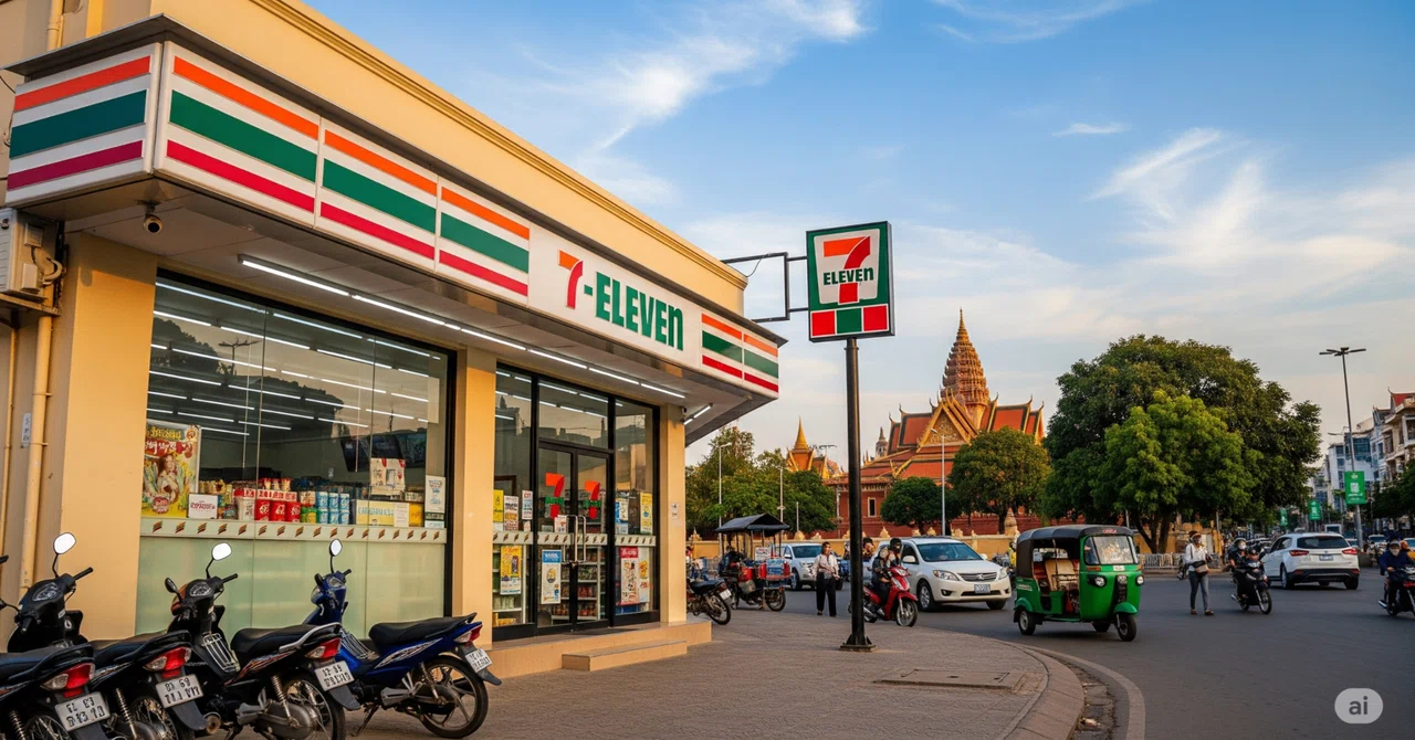 Convenience Store Market Share Ranking in Phnom Penh｜NANAME TRAVEL