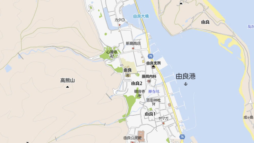洲本市由良
