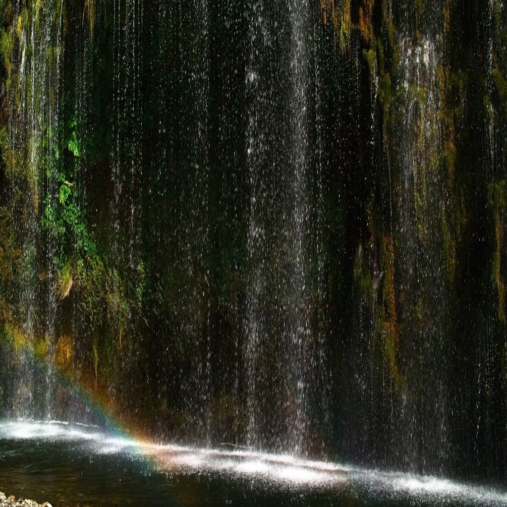 マツモトの滝 アメリカで2番目に高い滝。 -Multnomah Falls : はい、隣はヒッピーです。