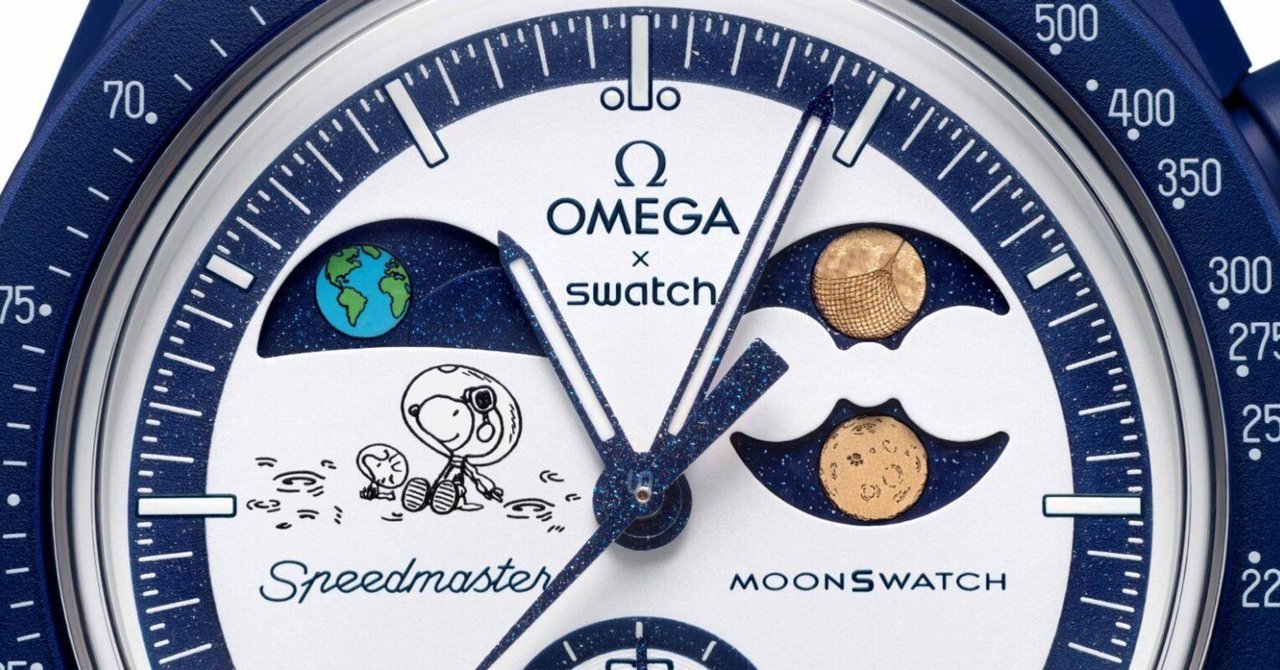 100%本物！オメガ×スウォッチ MISSION TO EARTHPHASE スウォッチ