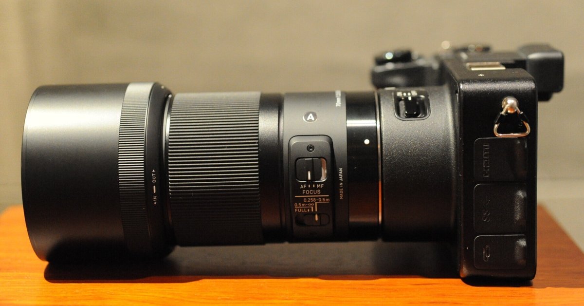 SIGMA 70mm F2.8 DG Macro Artレンズ SAマウント用に交換