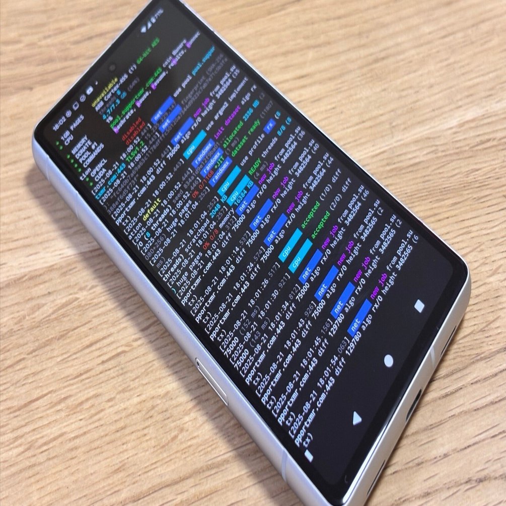 スマホで仮想通貨をマイニングしてみた｜メロン暴れんなよ