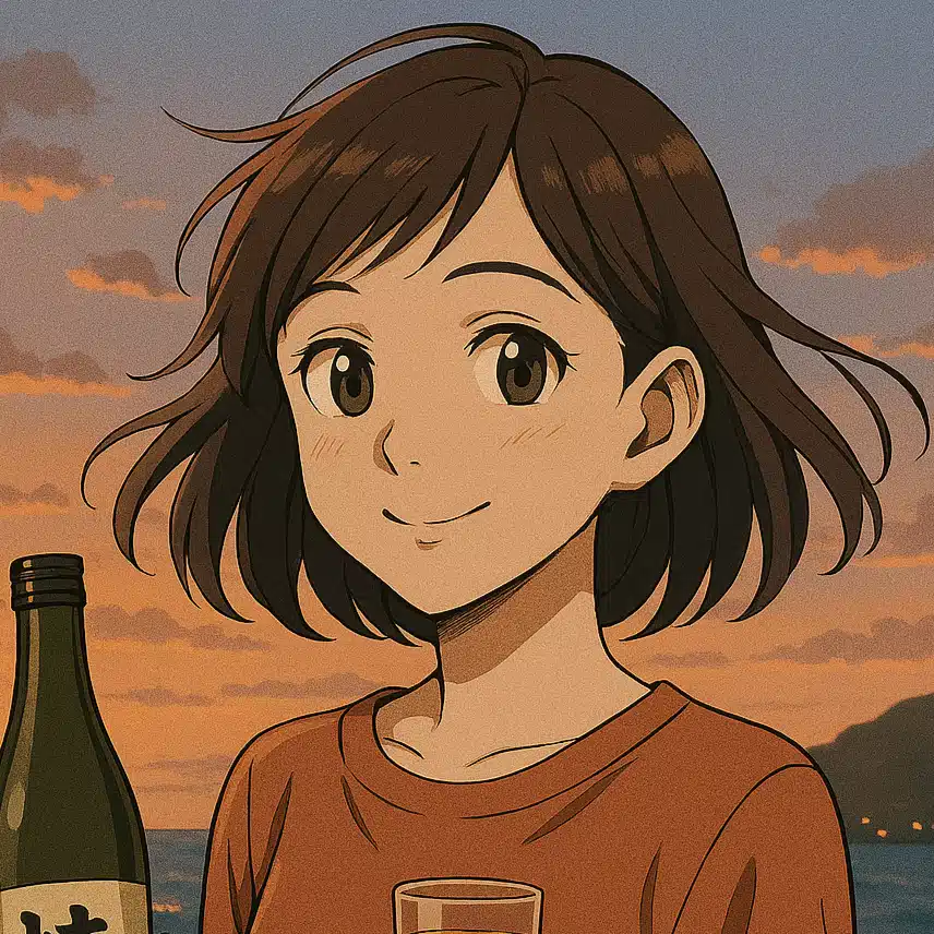 ”麦焼酎”おねえさん