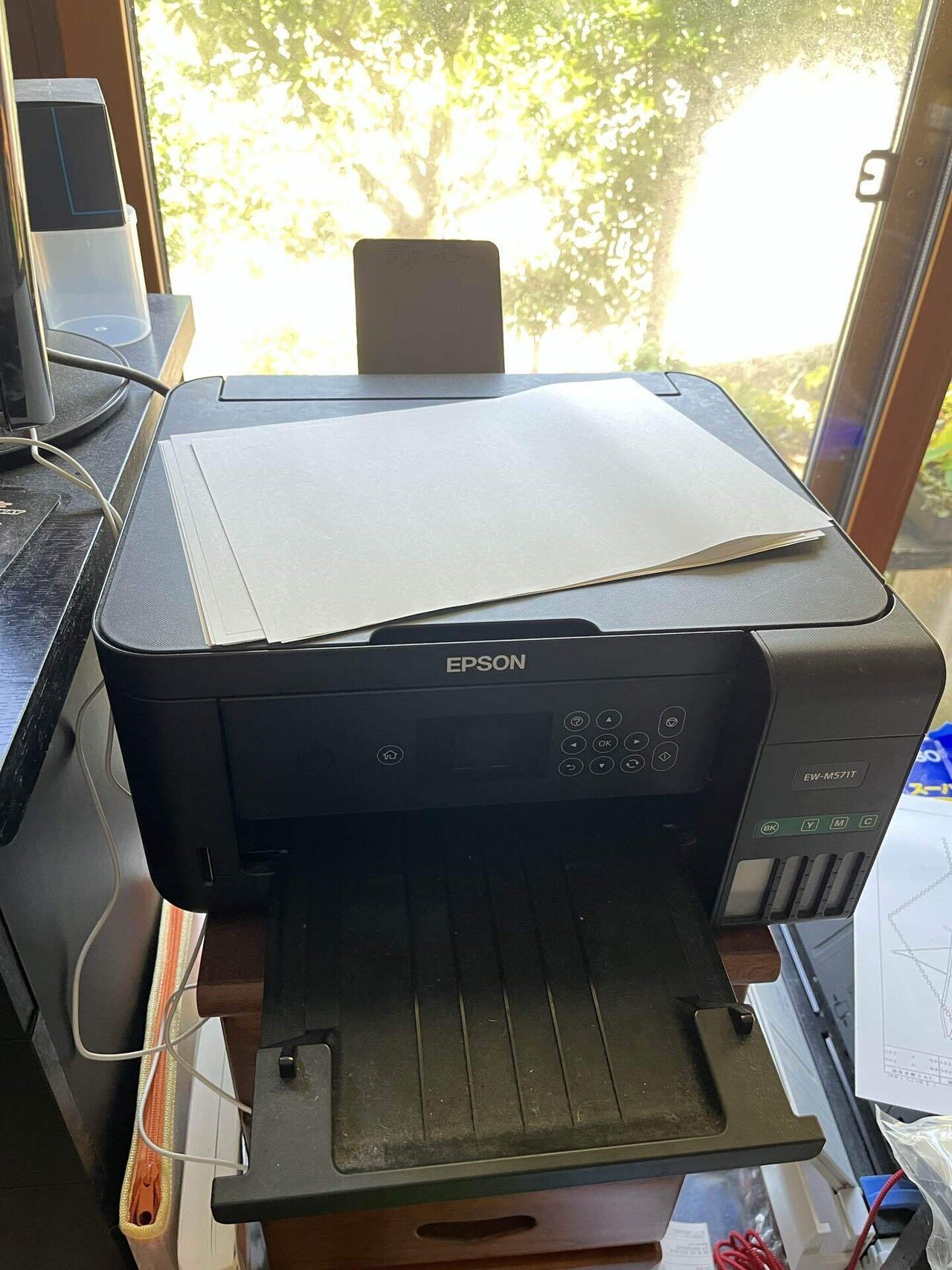 No.43 EPSON インクジェットプリンター　EW-M571T Amazon.co.jp: エプソン プリンター エコタンク搭載 A4カラー