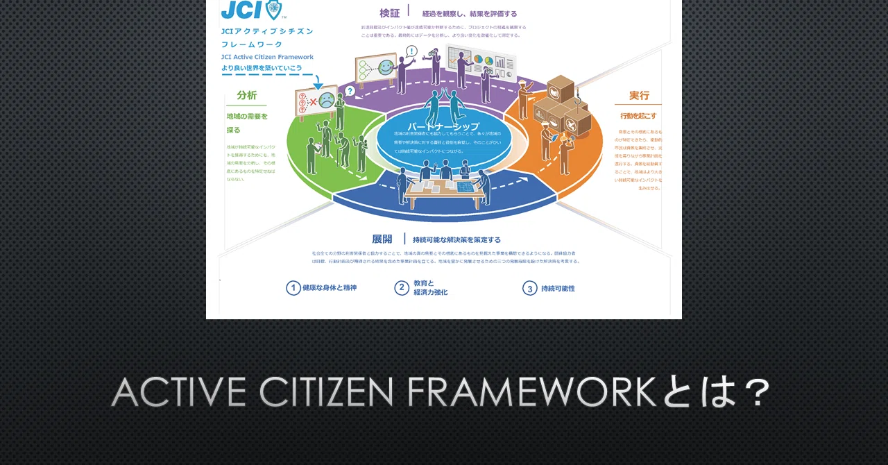 JC論]Active Citizen Frameworkとは｜鎌田長明