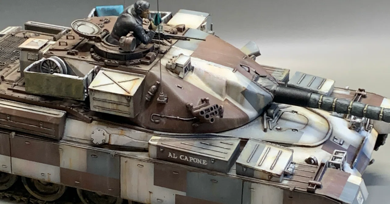 1/72 チーフテン Defender 3Dプリント 塗装完成品 タミヤ チーフテン 製作記｜杉さん