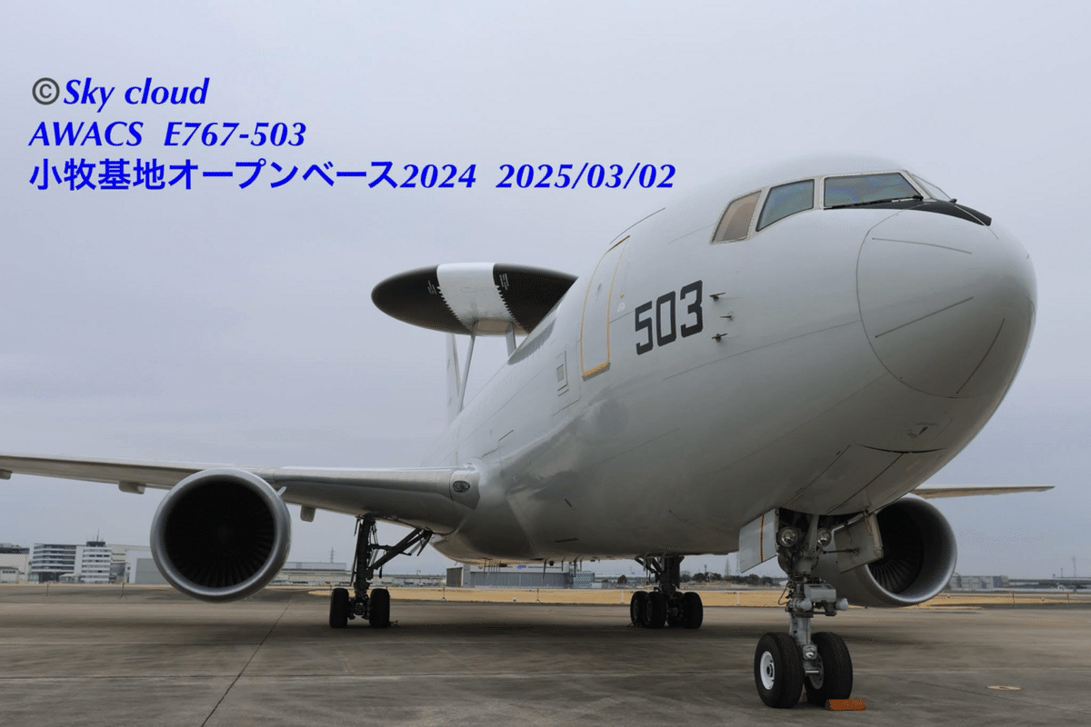 専用ページ 29日到着希望 小牧基地で駐機してた三郎くん｜mikihiro_nishioka【Sky cloud