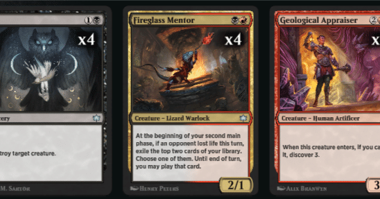 初心者向け】レアなしMtGAスタンダード2色デッキで多彩な戦略を体験