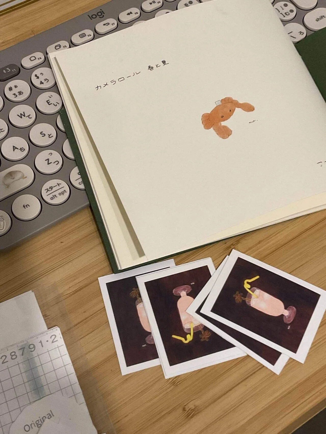 画像確認ページ　雑貨 イラストとことばのZINE第二弾。『カメラロール春と夏』｜アワモト ノノ
