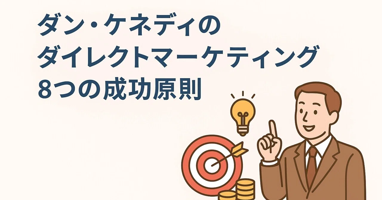 ダン・ケネディのダイレクトマーケティング 8つの成功原則｜terbin