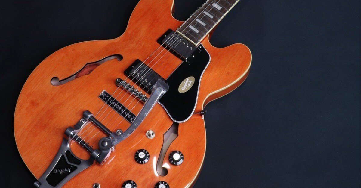 Epiphone Inspired by Gibson ES-335 Bigsby｜キャピおじ