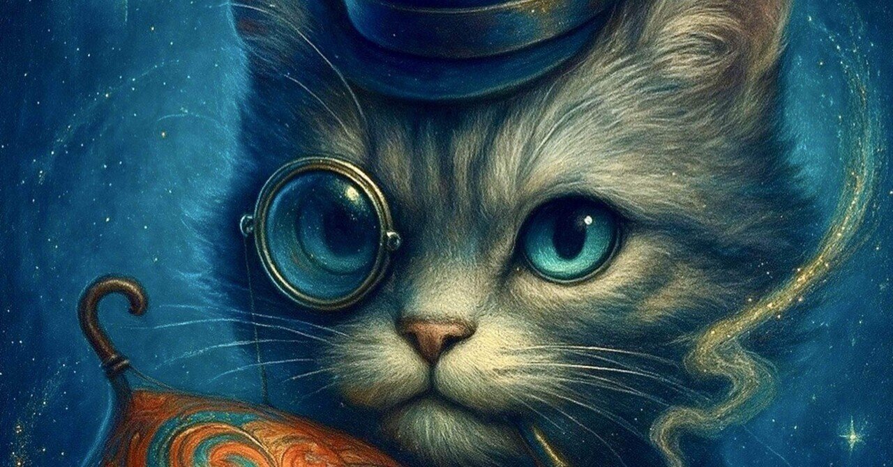 自分が思う最高の猫画 When I paint my masterpiece. | gallery UG