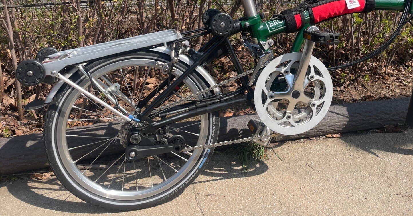 ブロンプトン RAW 10速 カスタム ブロンプトン（Brompton）風 外装10速