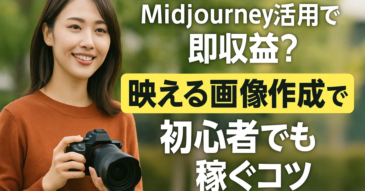 Instant Revenue with Midjourney? Tips for Beginners to Earn Money by ...