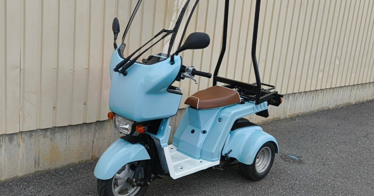 ジャイロX＋ルーフ オリジナルカスタム 【GYRO-X the Roof】 屋根付き3