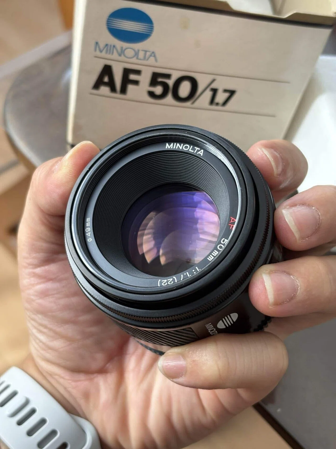 MINOLTA AF 50mm F1.7 旧型｜くま