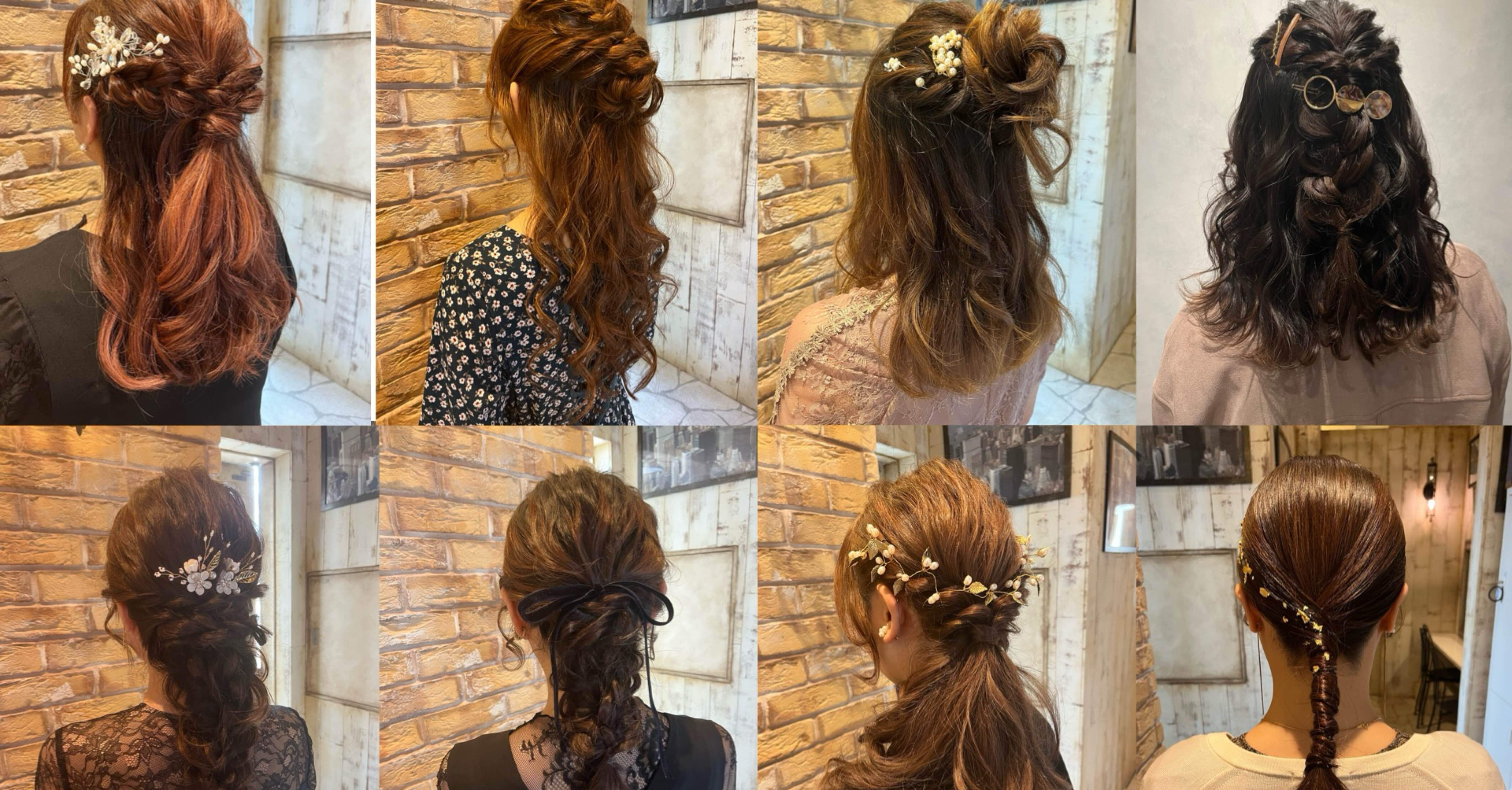 ヘアアレンジ一式 /ファッション 美容師 理容師 ヘアー シャンプー ໒꒱ まねっこヘアアレンジ✨️ 最近流行ってる