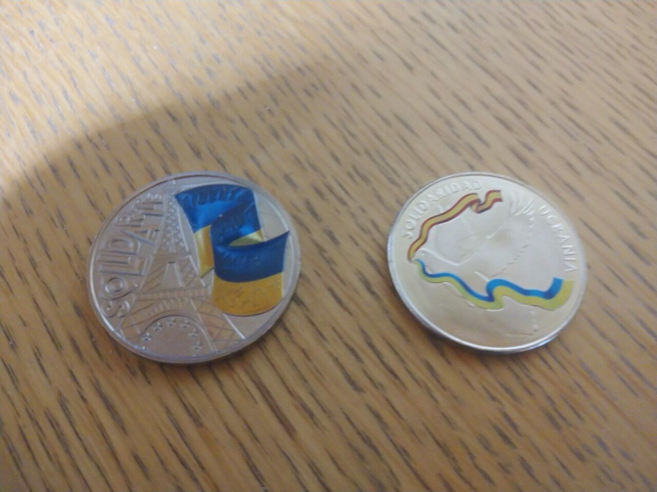 ウクライナ連帯メダル2022(フランス、スペイン)｜COPAN