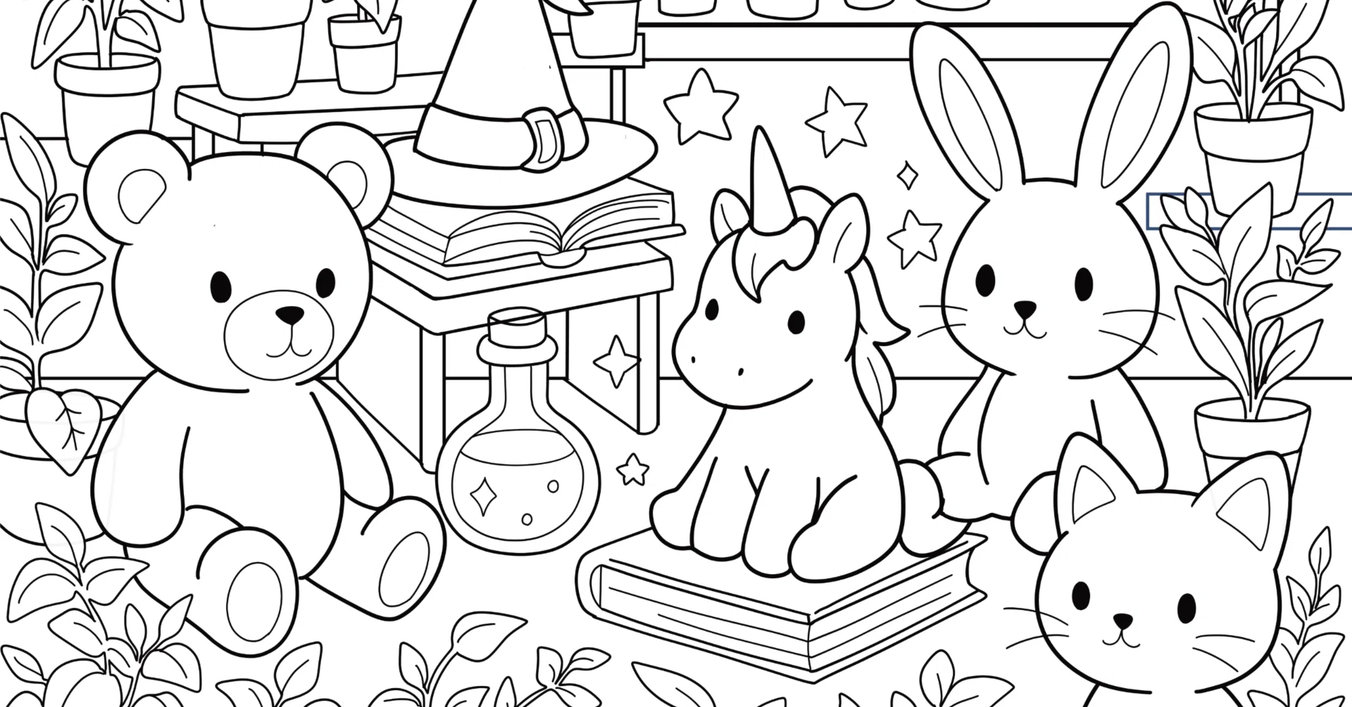 オリジナルイラスト オリジナル塗り絵 無料配布】オリジナル塗り絵3枚セット｜対象：こども〜大人向け｜昊/Bam🎨