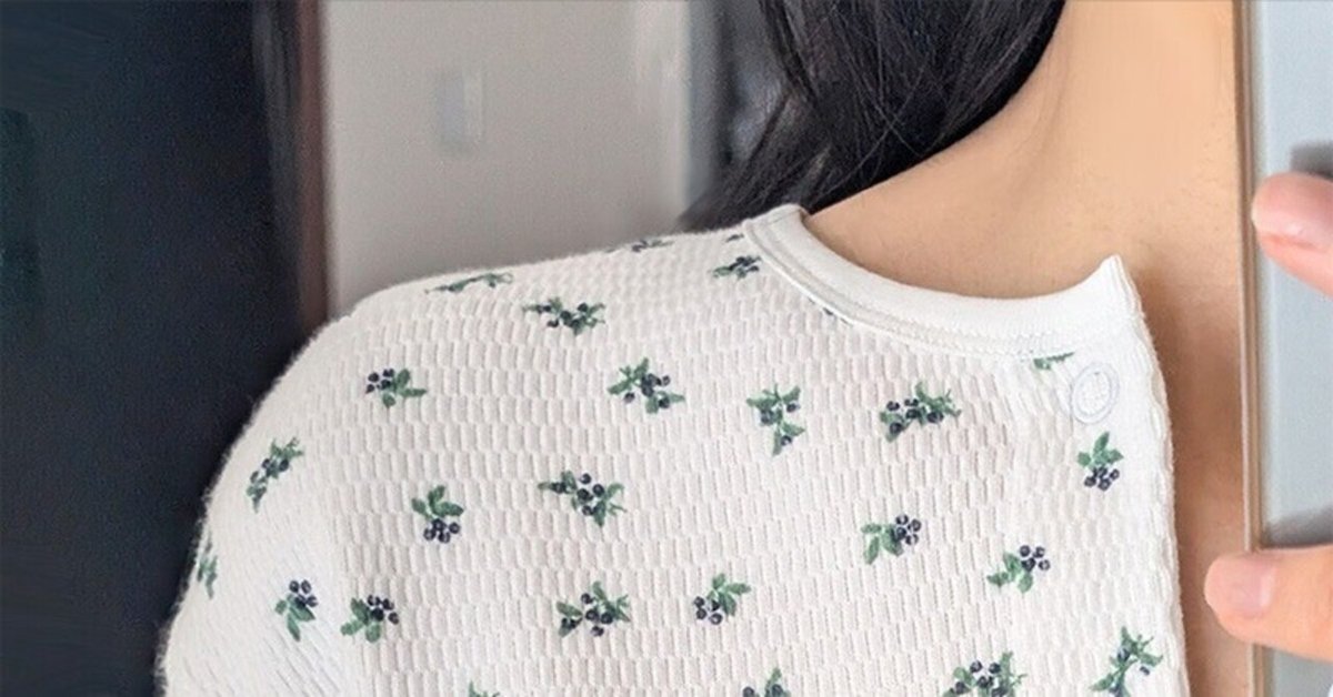 LOEFF＞ブルーベリー サーマル ヘンリーネック カットソー LOEFF