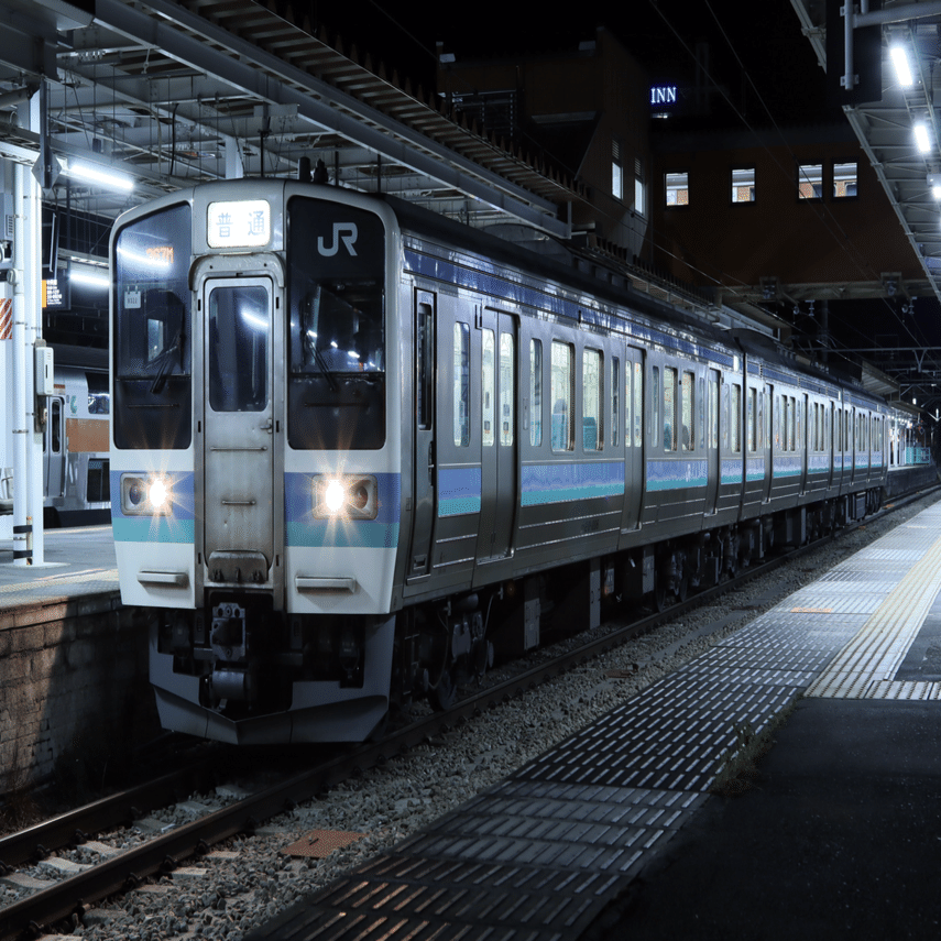 211系N322編成 白幕 終わり｜nagano_color211