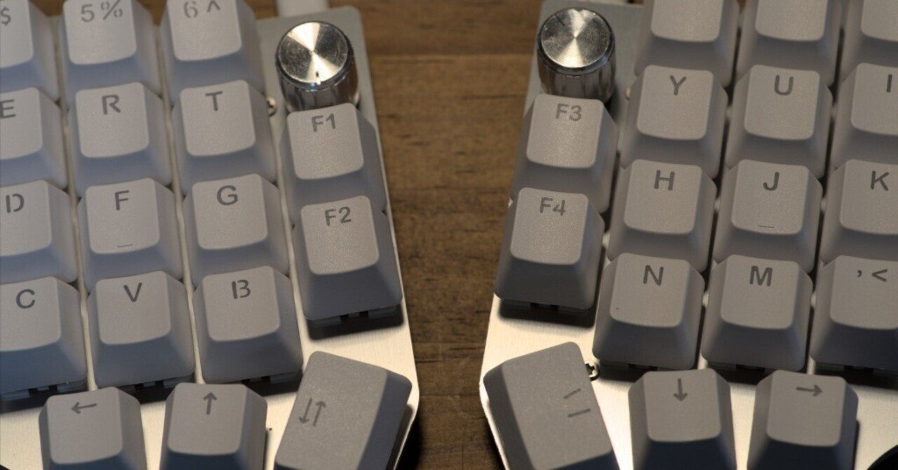 Lazydesigners apricot 自作キーボード