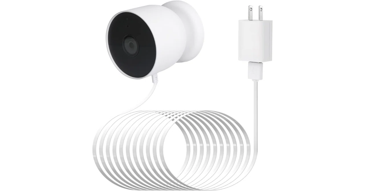 Google Nest Cam 新品充電ケーブル Amazon.com : OLAIKE Power Adapter for Google Nest Cam Outdoor or