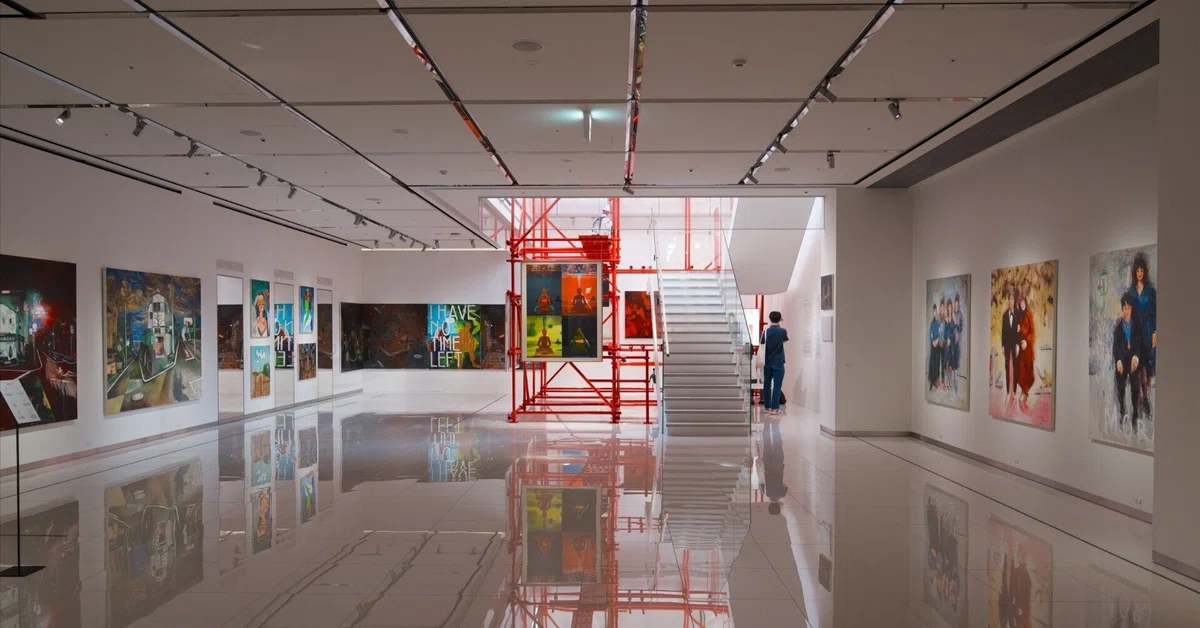 展示です♥ no.4 展示】「横尾忠則 未完の自画像 - 私への旅」に見る日本文化｜プラナリア