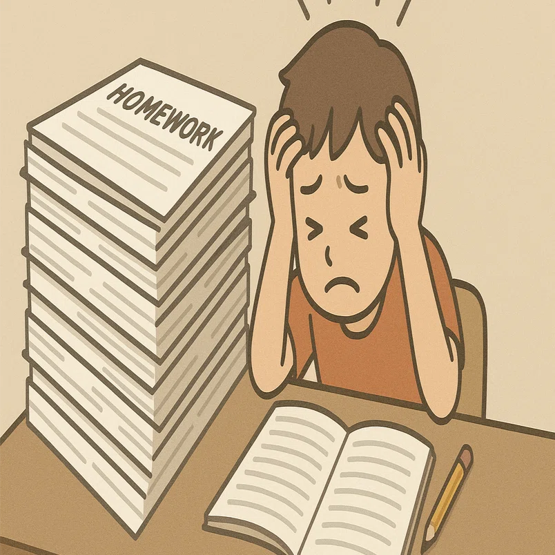 令和7年式、溜まった夏休みの宿題を2日で片付ける方法｜あだけん@50代 