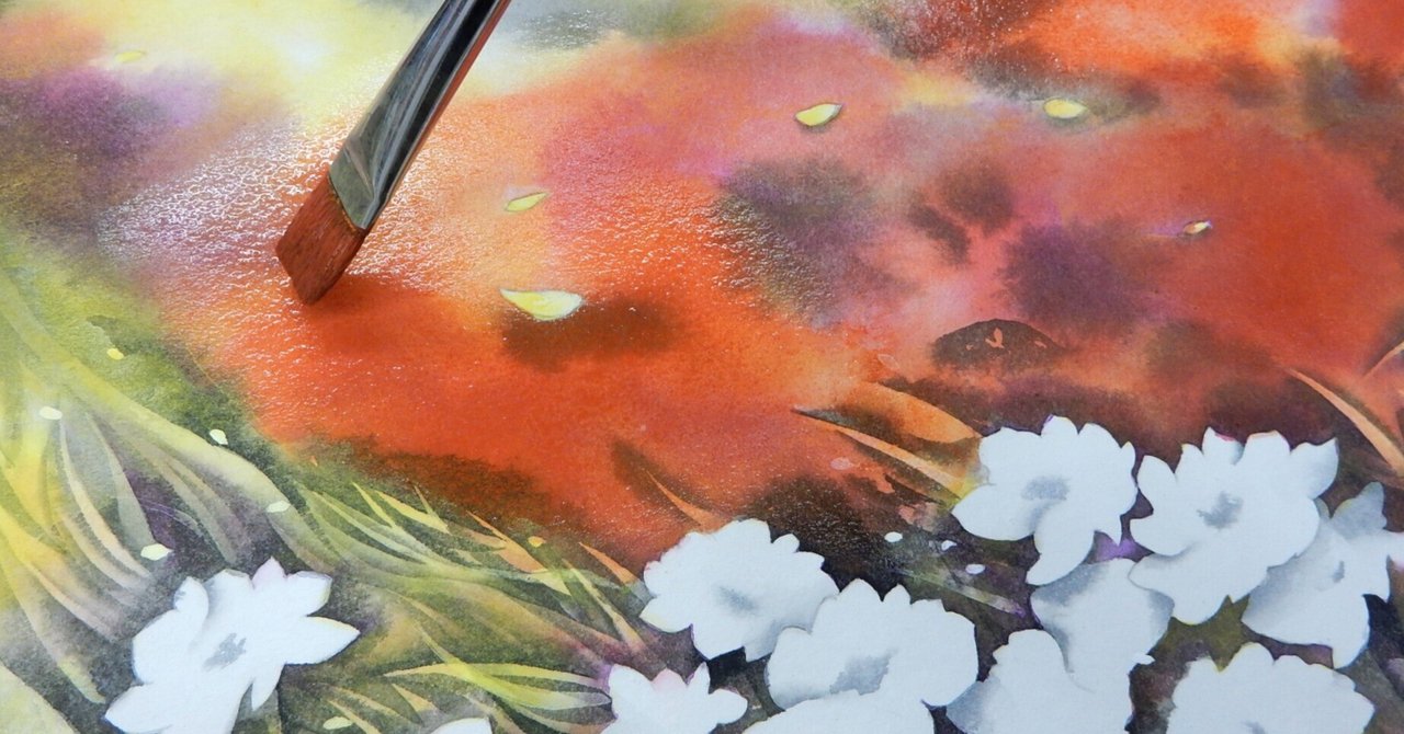 赤い絵が描きたかった頃｜巳白