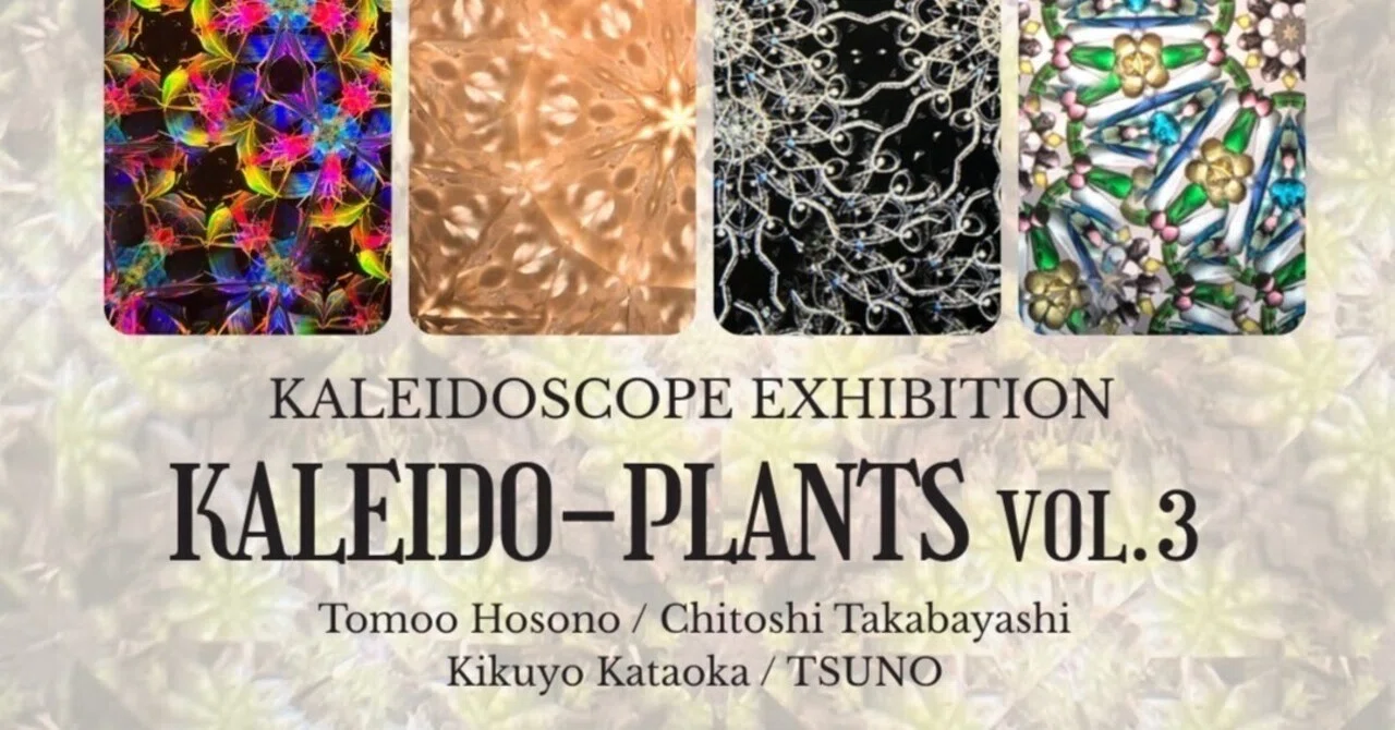 KALEIDO-PLANTS vol.3｜かたおかきくよ