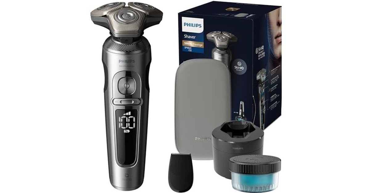 PHILIPSフィリップス 電気シェーバー 9000プレステージ 洗浄機付き Amazon | フィリップス 電気シェーバー 9000プレステージ 洗浄機