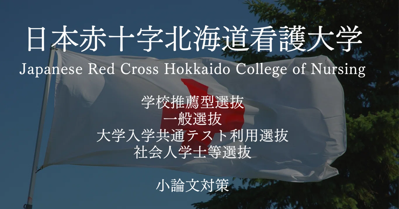 日本赤十字北海道看護大学・小論文対策【小論文.com看護医療の受験情報