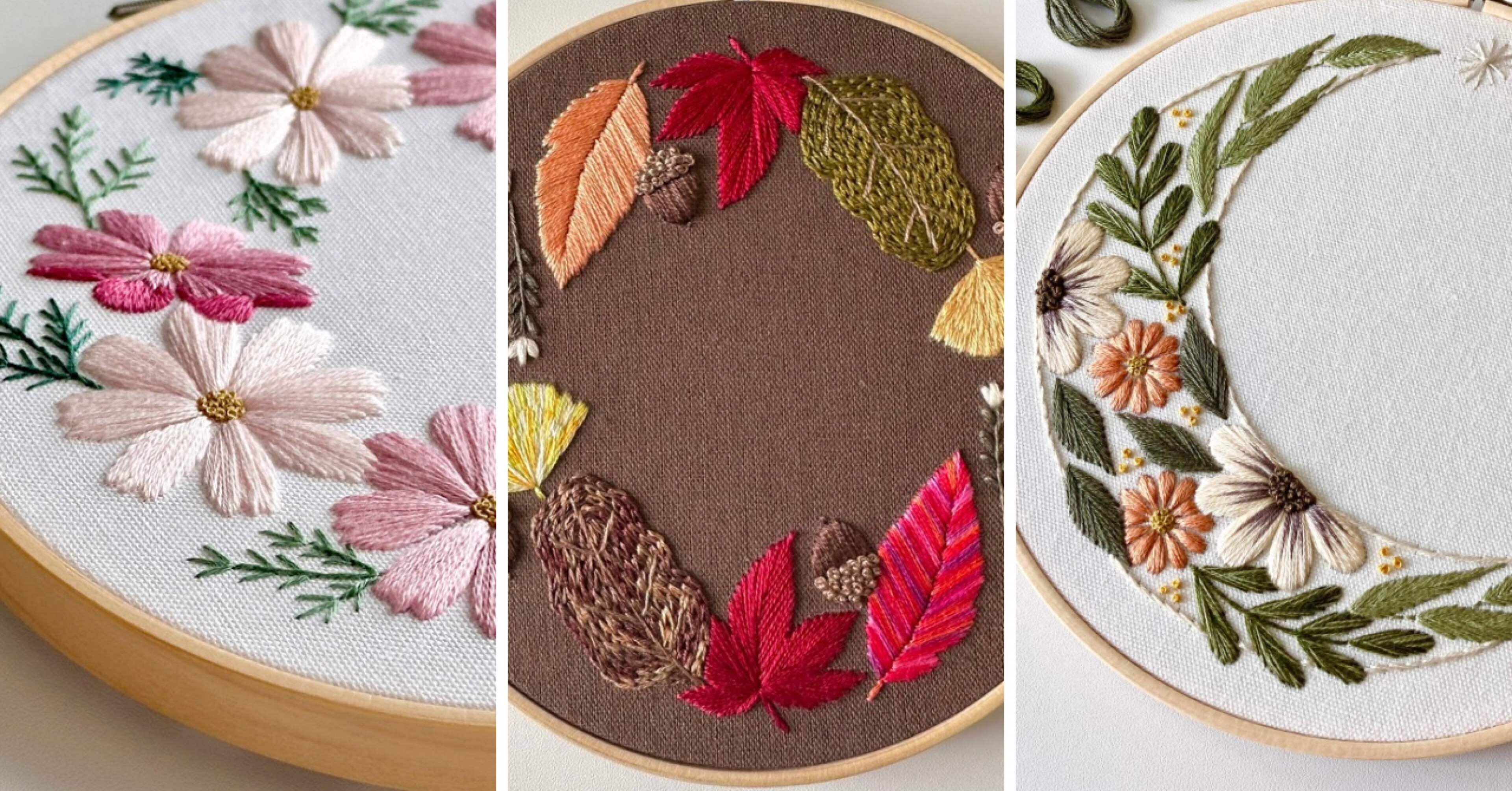 芸術の秋】実りと花の秋図案セット | お得にお届け（限定公開11月末