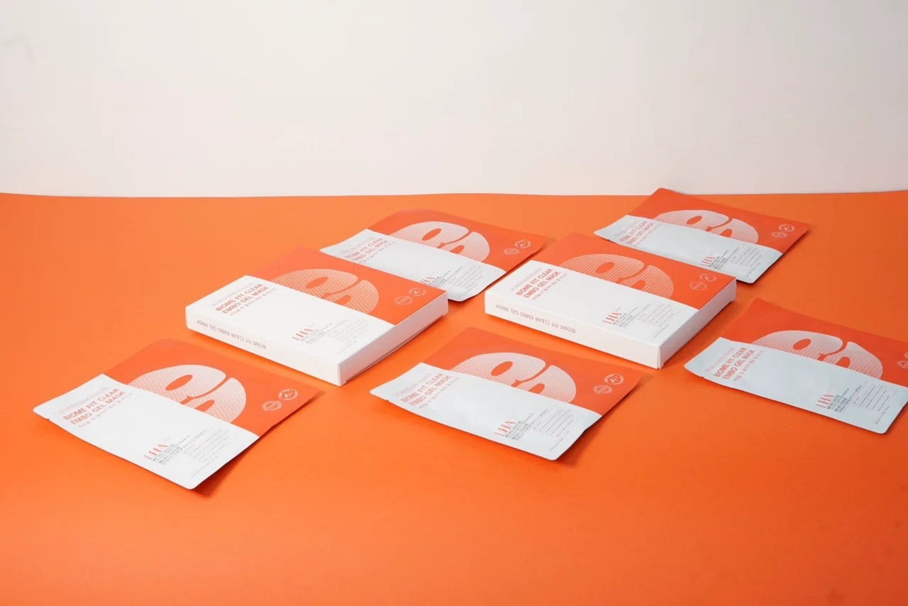 ララピール Biome Fit Clear Embo Gel Mask 8枚 【公式通販】