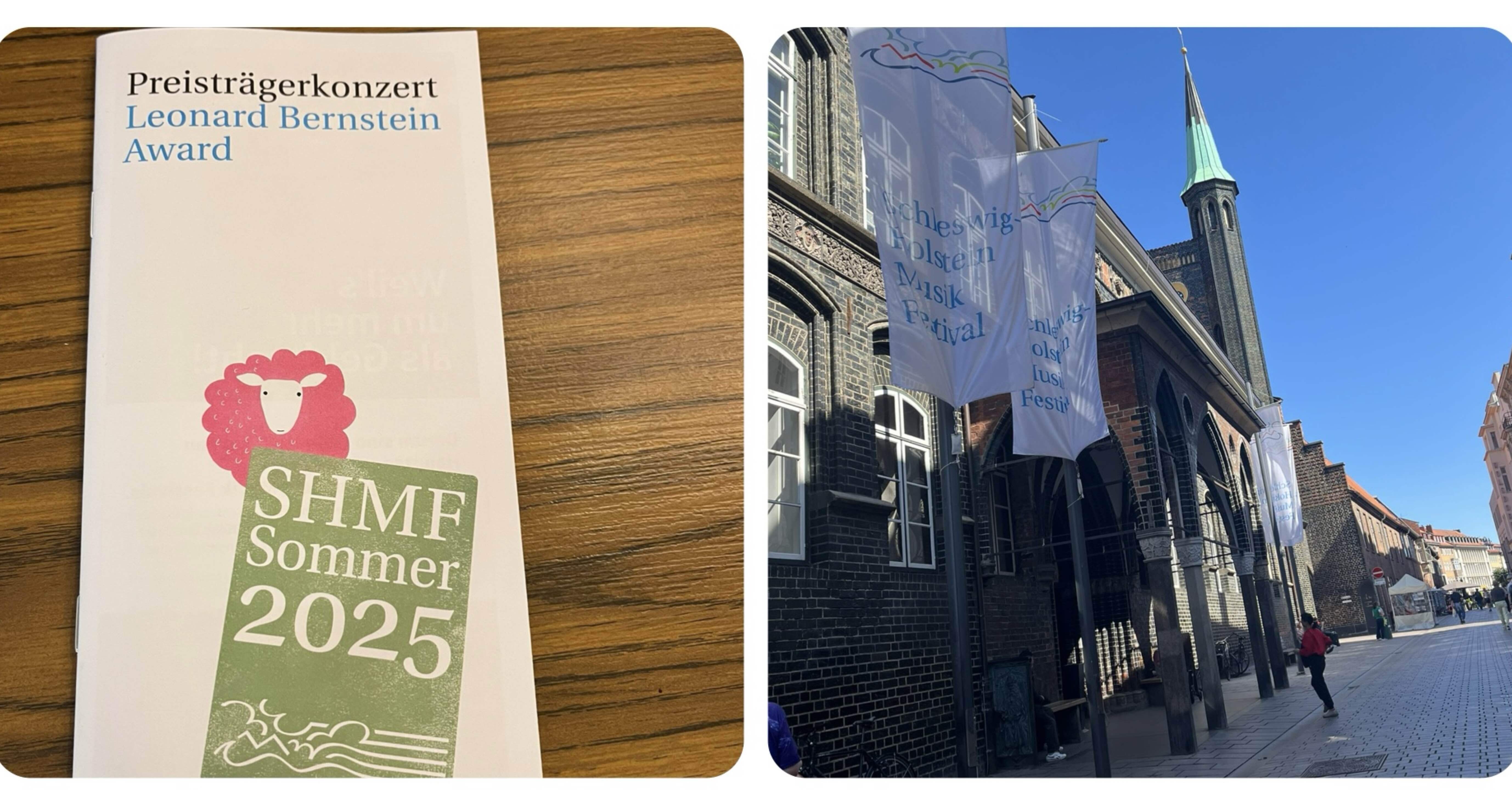 レナード・バーンスタイン賞受賞コンサートへ。(ドイツ