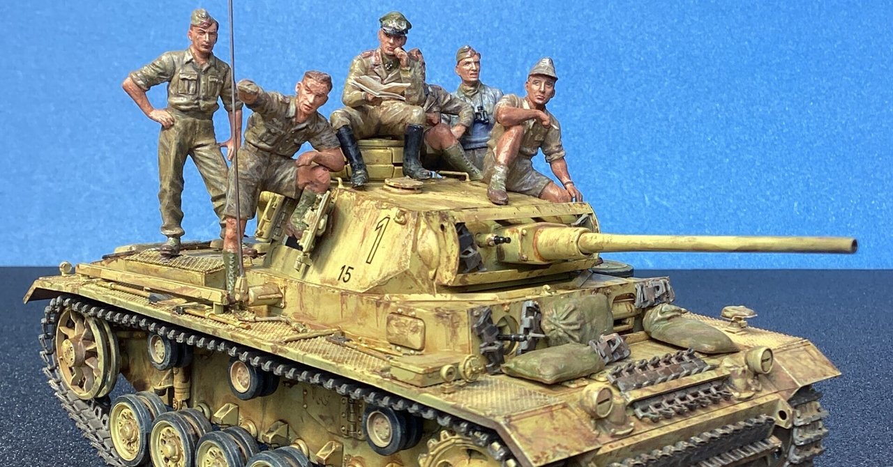 三号戦車L型ロンメル軍団1/35完成品 III号戦車L型ロンメル軍団1/35｜HowBank MASA