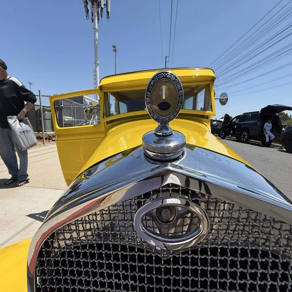 1930年製フォード車に乗せてもらいました！】｜堀井紀子