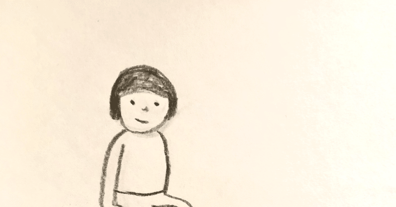 おばちゃんの肩に無邪気な女の子がいる まこ Note