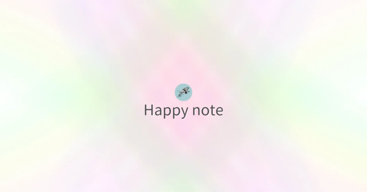 Hapy Note Happy note|Answer note - カタチ|Racines.R