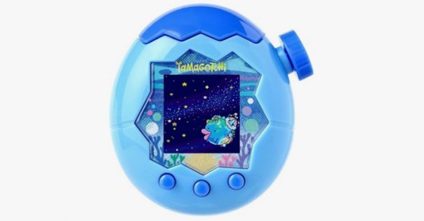 Tamagotchi タマゴッチ 青色ハートデザイン Tamagotchi Connection ナルミヤキャラクターズ エンジェル