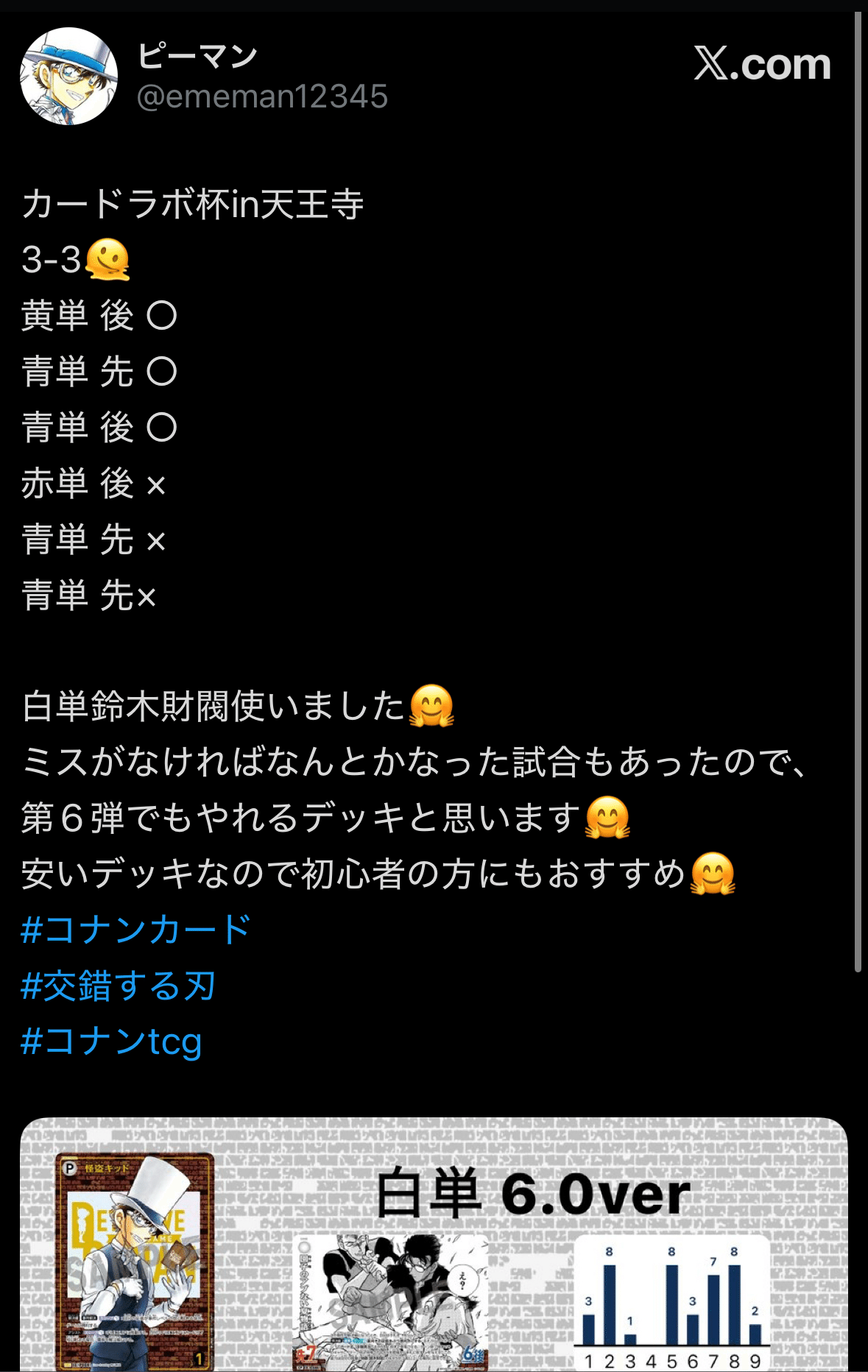 【即日発送】　白単　鈴木財閥デッキ r*読様 コナンTCP 白単 鈴木財閥デッキ - メルカリ