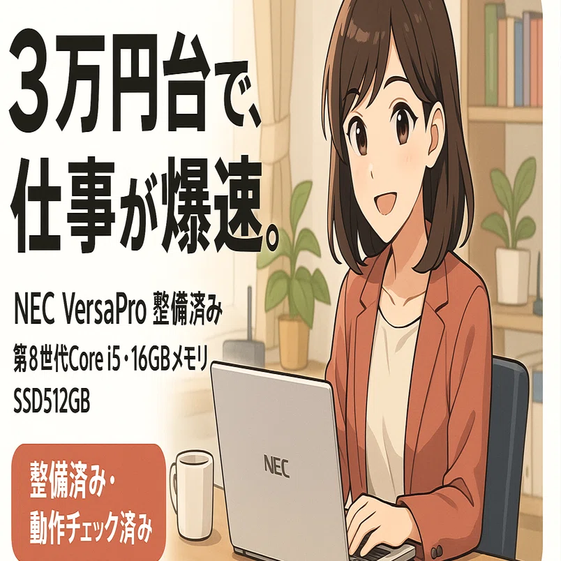 衝撃コスパ】たった3万円で仕事が爆速化！私がNEC VKM16/VKT16整備済み 